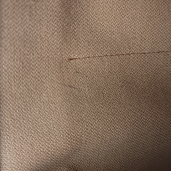 DOONEY & BOURKE VTG Cabriolet Red Monogram Print Canvas Flap Messager Saddle Bag - Picture 12 of 16